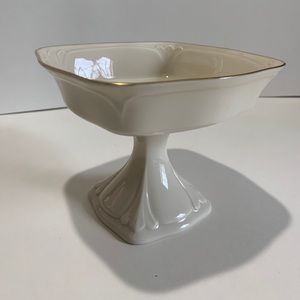 Lenox footed candy dish